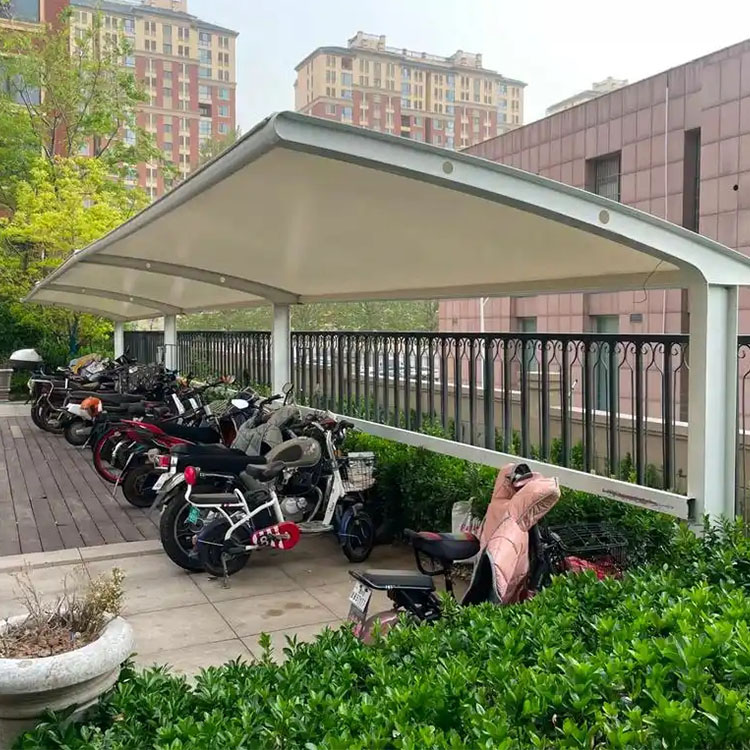 洞口县膜结构电动车棚